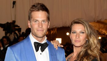 Tom Brady y Gisele Bündchen. Foto: