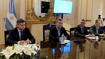Mauricio Macri reunido con gobernadores