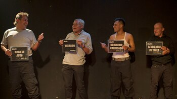 Ismael Corona, Francisco Javier Cruz, Alejandro Mares y Héctor Maldonado, protagonistas de “La espera”