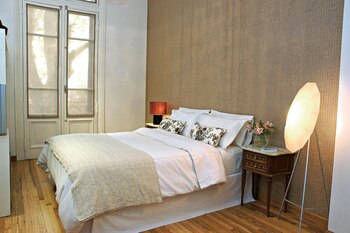 Cuarto principal con rafia