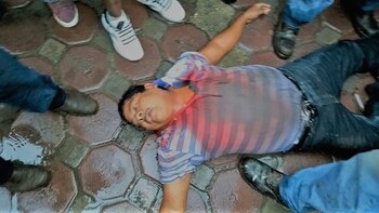 Así terminó el sindicalista Carlos