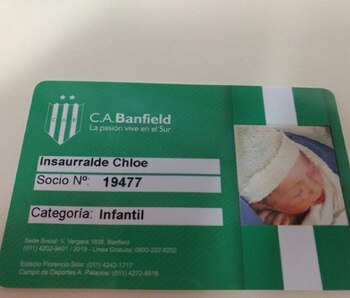 El carnet de socia de