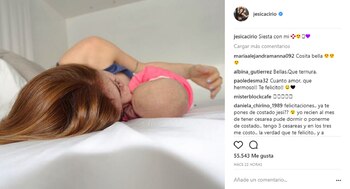 Chloé y Jésica durmiendo la