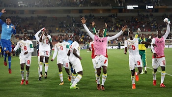 Senegal celebra el triunfo ante