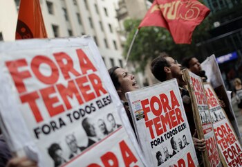 “Fora Temer” o “Fuera Temer”,
