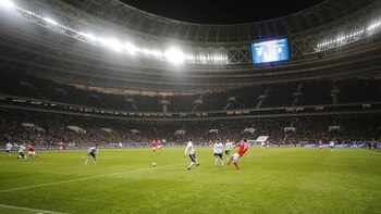 El Estadio Luzhniki se inauguró