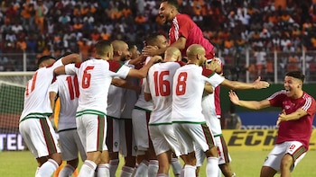 Marruecos derrotó a Costa de Marfil y se clasificó al Mundial (AFP)