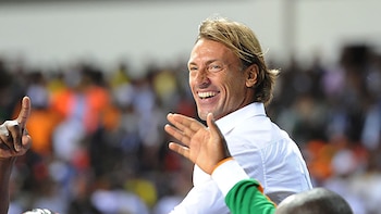 Hervé Renard llevó a Zambia a ganar la Copa África en 2012 (Getty Images)