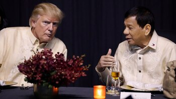 Donald Trump y Rodrigo Duterte