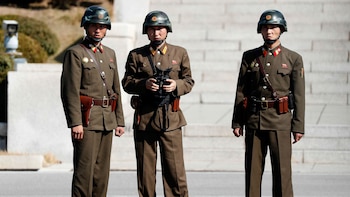 Soldados de Corea del Norte