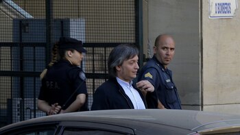 Máximo Kirchner en los tribunales