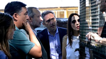 Sabbatella, Larroque y Mayra Mendoza