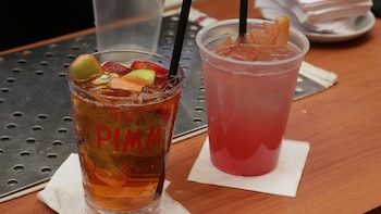 Cócteles frescos, frutales y de