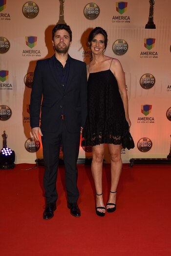 Luciana Geuna y su marido, Martín Guglielmone.