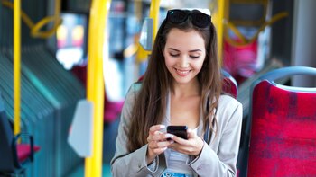 ¿En el tranporte público? Ni