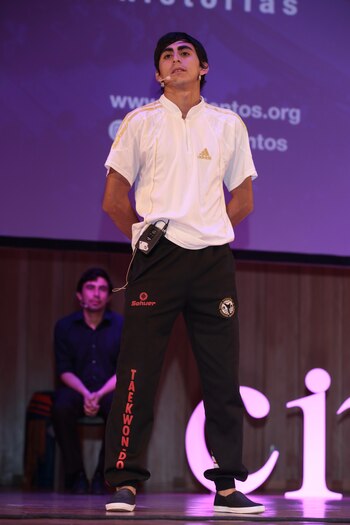 Nahuel Toledo es taekwondista