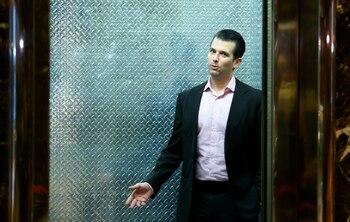 Donald Trump Jr en una