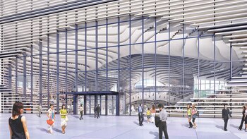 “Un living urbano”. Así describió