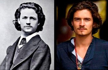 Nicolae Grigorescu, famoso pintor, reencarnó en Orlando Bloom