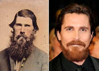 Rasputin parece haber hechizado a Christian Bale con su parecido físico