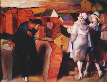 “Spotkanie”, obra de 1920