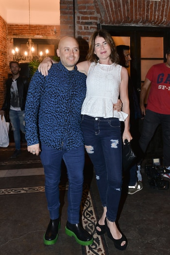 José María Muscari con Cecilia