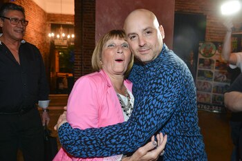 Muscari y su mamá. Foto: