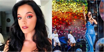 El look de Oriana. Fotos: