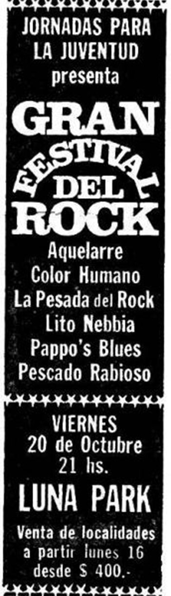 El afiche del festival que