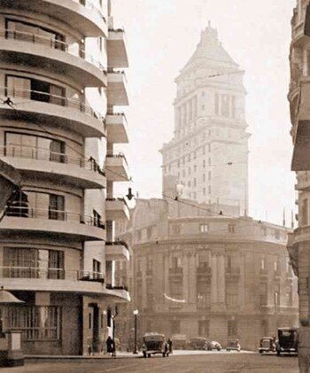 La Torre Mihanovich, en 1936.