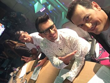 Foto que publicó el periodista