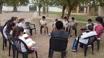 Una de las comunidades de