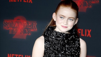 Sadie Sink en el lanzamiento