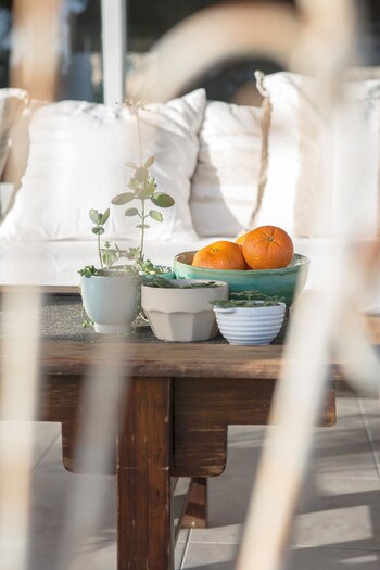 Plano detalle para los cuencos