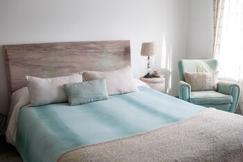 El dormitorio principal con respaldo