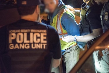 Operativo contra la Mara Salvatrucha