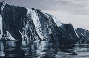 Erling Kagge atravesó el Altántico,