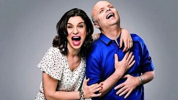 Junto a Dalia Gutmann son