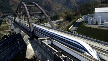 Un tren bala japonés. (Getty)