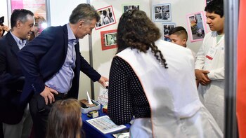 El presidente Mauricio Macri estuvo