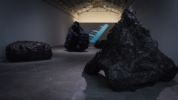 Su exposición cuenta con cinco