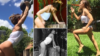 El duro entrenamiento de Mariana