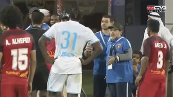 Maradona terminó invicto en la