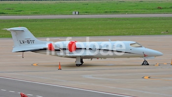 El avión del yerno de Grondona