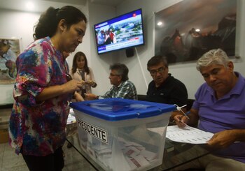 El voto en la embajada