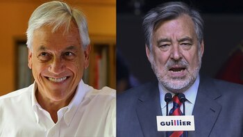 Sebastián Piñera y Alejandro Guillier