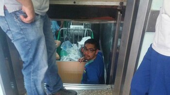 El menor era trasladado a