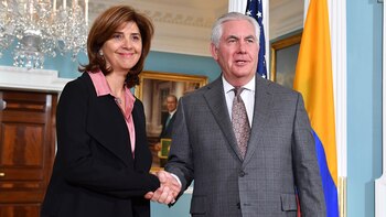 Tillerson también se reunió esta