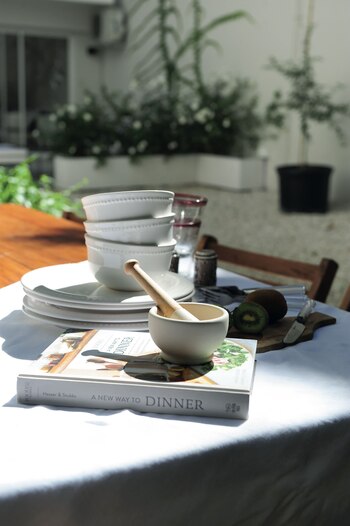 La mesa en el exterior,