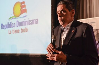El embajador dominicano en Argentina,